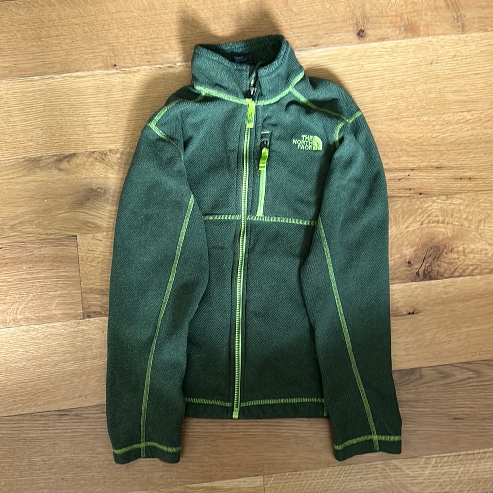Boys North Face Sweater Fleece full zip - Picture 1 of 4